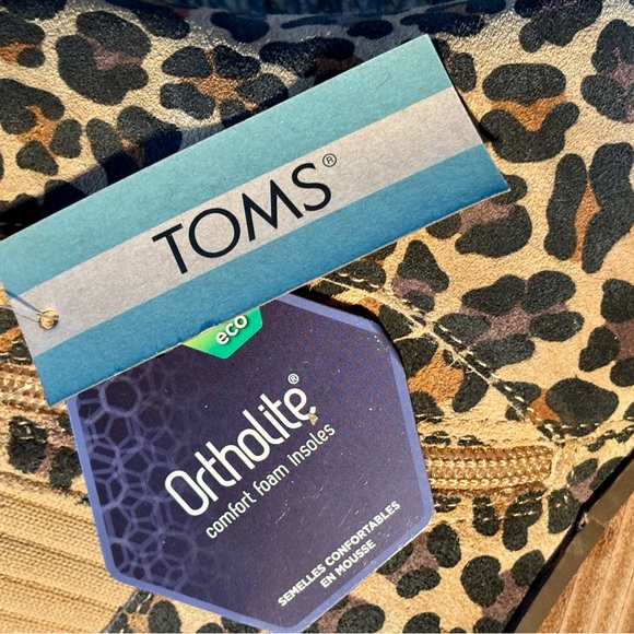 ⭐️TOMS Sadie Boot Size 8 Tan Leopard Print⭐️ NWT - Picture 8 of 11